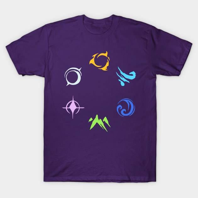 Arcana Runes T-Shirt by krls